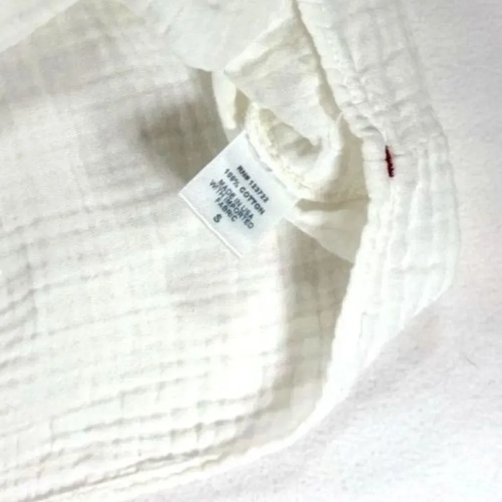 Xirena Carrie Flowy Tank Top in White Size Small 100% Cotton - Picture 5 of 7